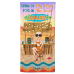 Drink In My Hand - Personalized Beach Towel