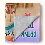 Drink In My Hand - Personalized Beach Towel