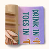 Drink In My Hand - Personalized Beach Towel