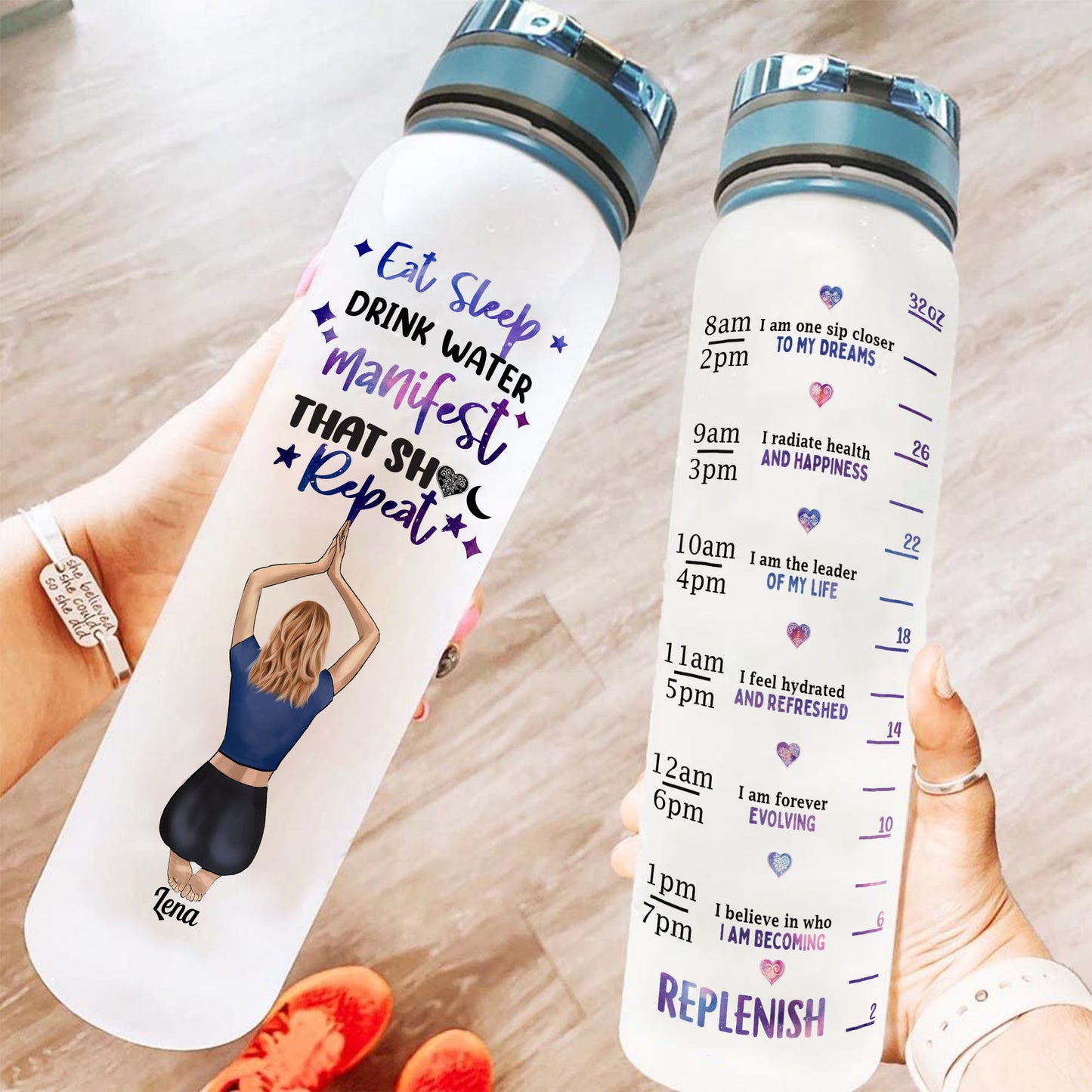 Motivational Water Bottle – Our Favorite Things Boutique & Events