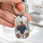 Drive Safe Handsome - Personalized Stainless Steel Keychain