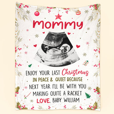 Enjoy Your Last Christmas - Personalized Photo Blanket