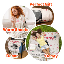 (Photo Inserted) Enjoy Your Last Christmas - Personalized Blanket