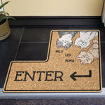 Enter - Personalized Doormat