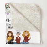 Every Time You Snuggle This Up - Personalized Blanket - Birthday Mother's Day Gift For Mom, Mum