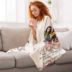 Every Time You Snuggle This Up - Personalized Blanket - Birthday Mother's Day Gift For Mom, Mum