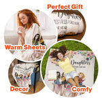 Every Time You Snuggle This Up - Personalized Blanket - Birthday Mother's Day Gift For Mom, Mum