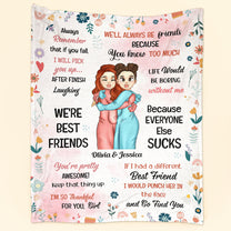 Everyone Else Sucks - Personalized Blanket