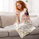 Think Of This Blanket As A Hug - Personalized Blanket - Birthday, Friendship Day Gift For Friend, Besties, Bff