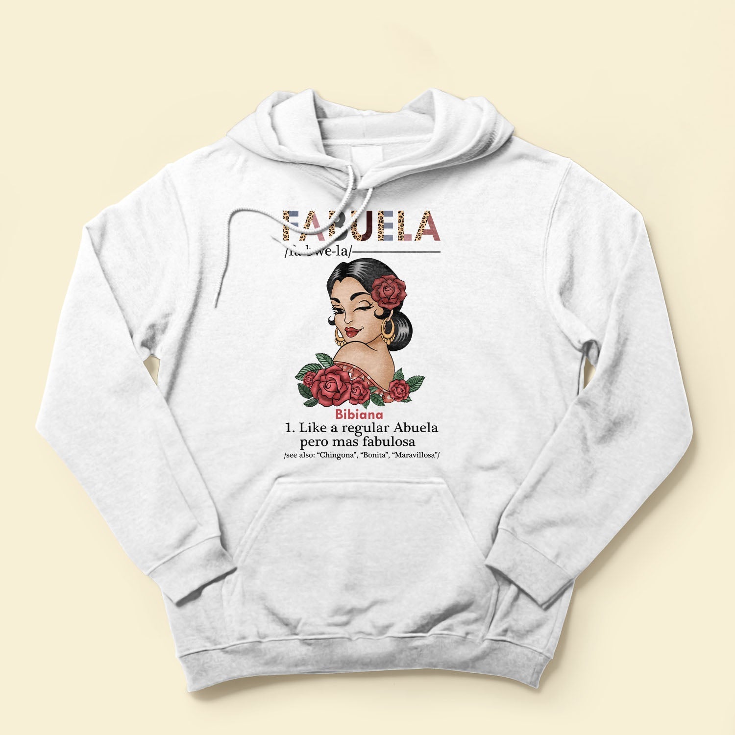 Fabuela Definition - Personalized Shirt - Hispanic Heritage Month Gift For Abuela