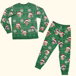 Face Family Ugly Pajamas - Personalized Photo Pajama Set