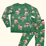 Face Family Ugly Pajamas - Personalized Photo Pajama Set