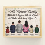 Family - A Whole Lot Of Love - Personalized Poster - Birthday Gift For Family Members
