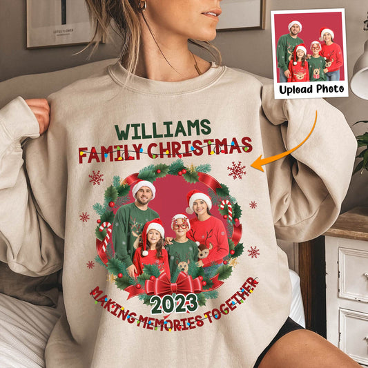 Family Christmas - Personalized Photo Shirt