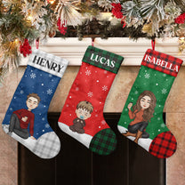 Family Christmas - Personalized Stocking