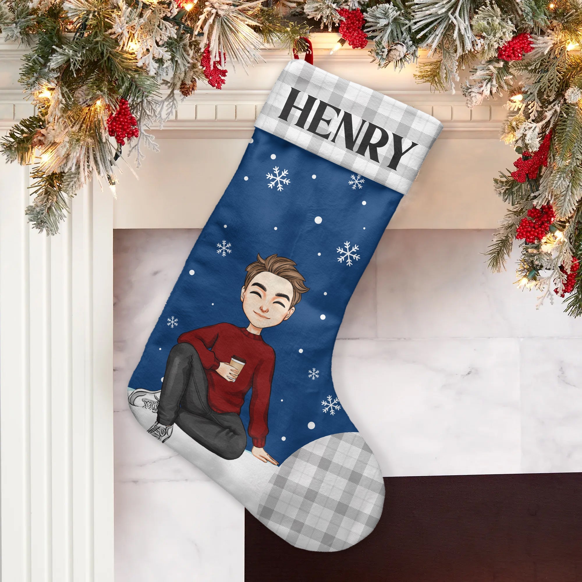 Family Christmas - Personalized Stocking