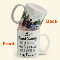 Family Forever Linked Together - Personalized Mug - Anniversary, Valentine's Day, Birthday  Gift For Family Parents Wife Husband