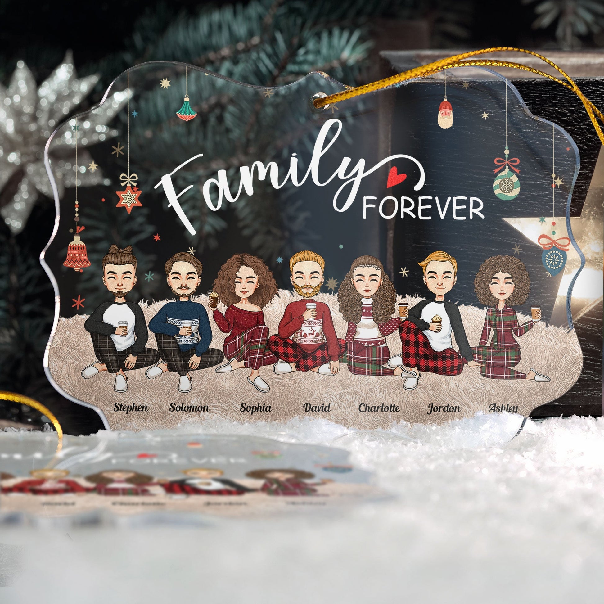 Christmas Ornaments - Family Collection - Acrylic – Trickster Company