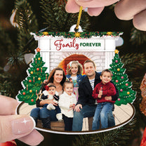 Family Forever - Personalized Acrylic Photo Ornament