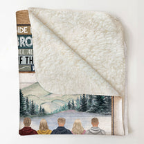Family Forever - Personalized Blanket - Christmas, New Year Gift For Sisters, Brothers, Sibling