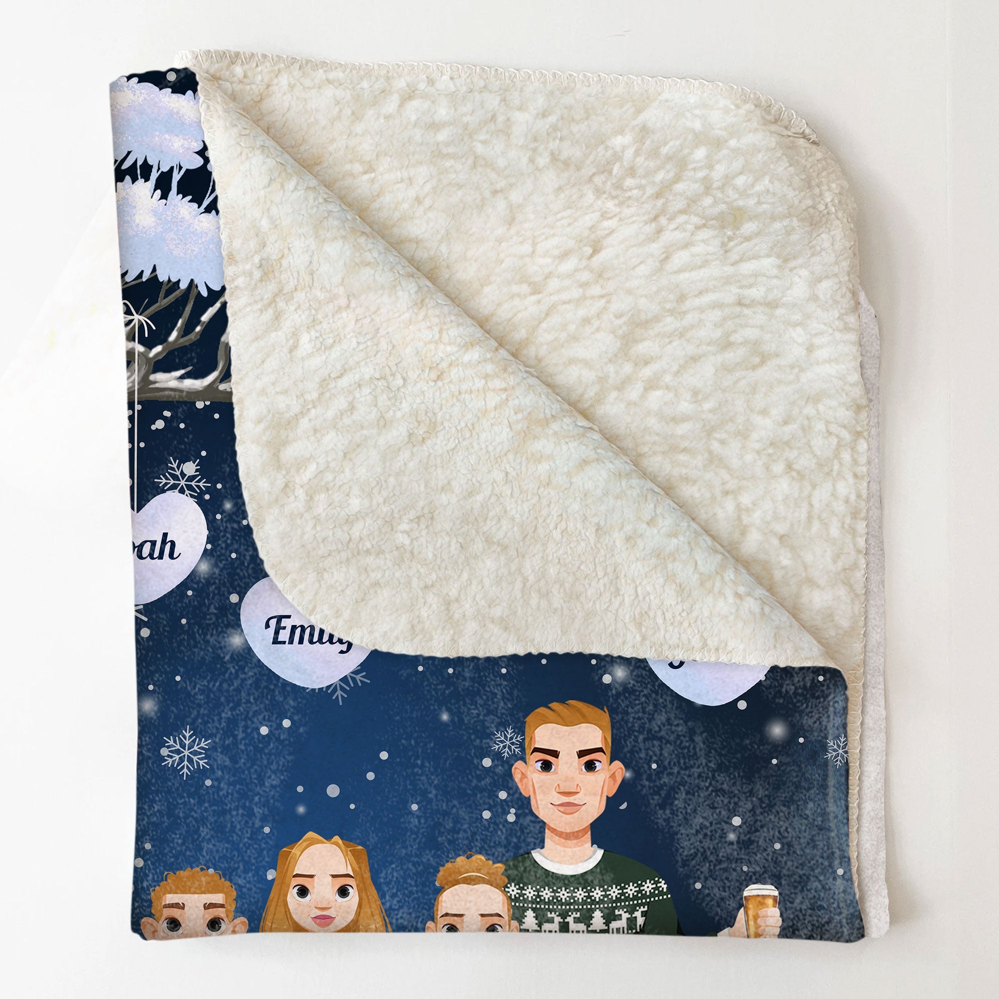 Family Forever - Personalized Blanket