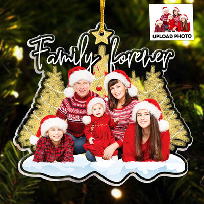 Family Is Forever - Personalized Acrylic Photo Ornament