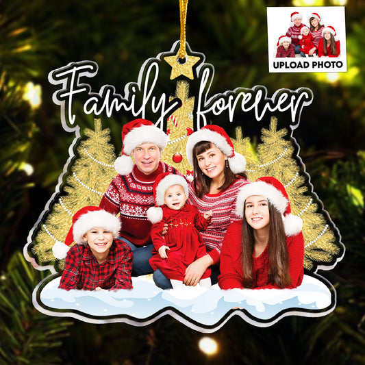 Family Is Forever - Personalized Acrylic Photo Ornament