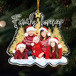 Family Is Forever - Personalized Acrylic Photo Ornament