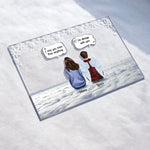 Family Memorial - Personalized Acrylic Plaque - Memorial, Loving Gift For Family Members, Dad, Mom, Sisters, Brothers