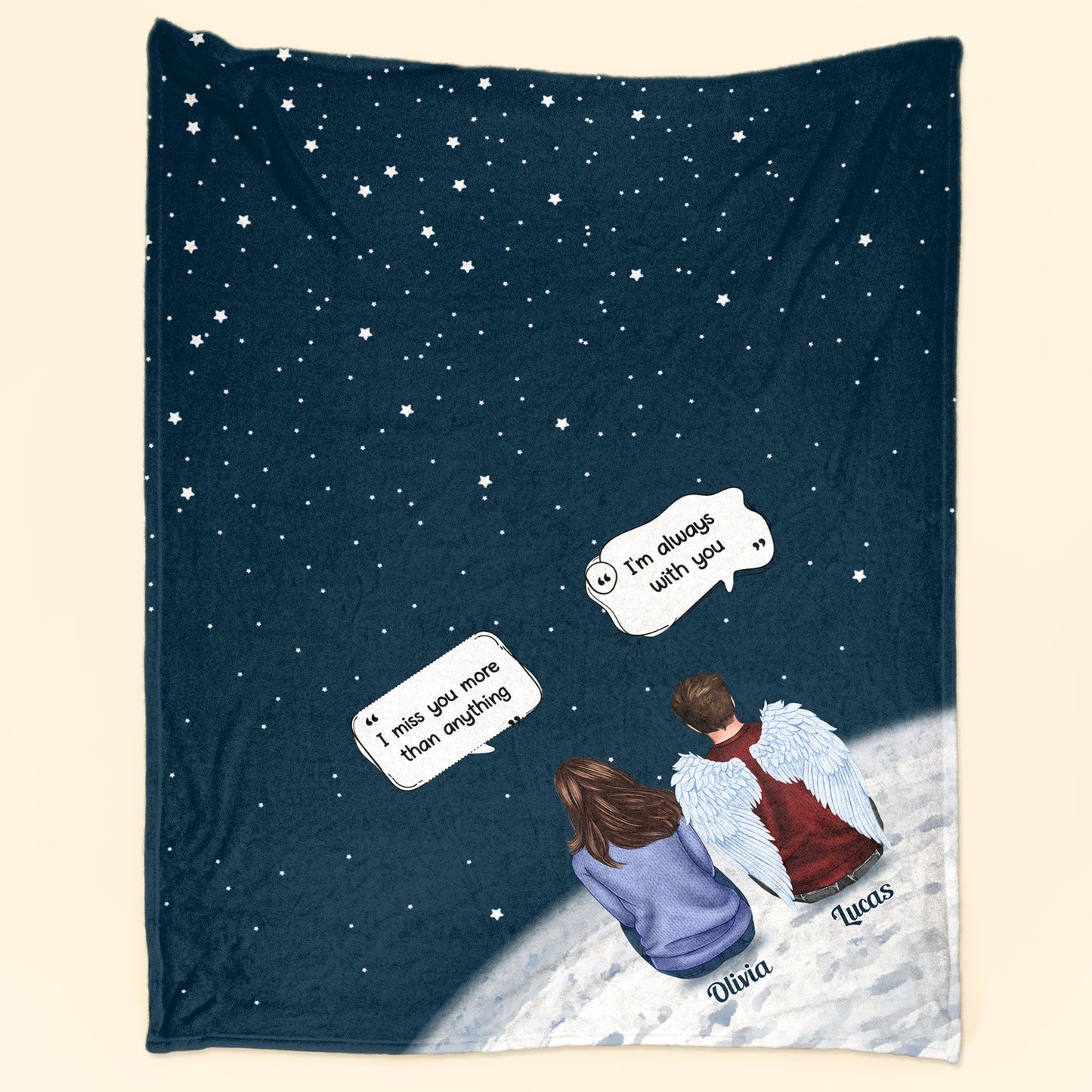 Family Memorial - Personalized Blanket