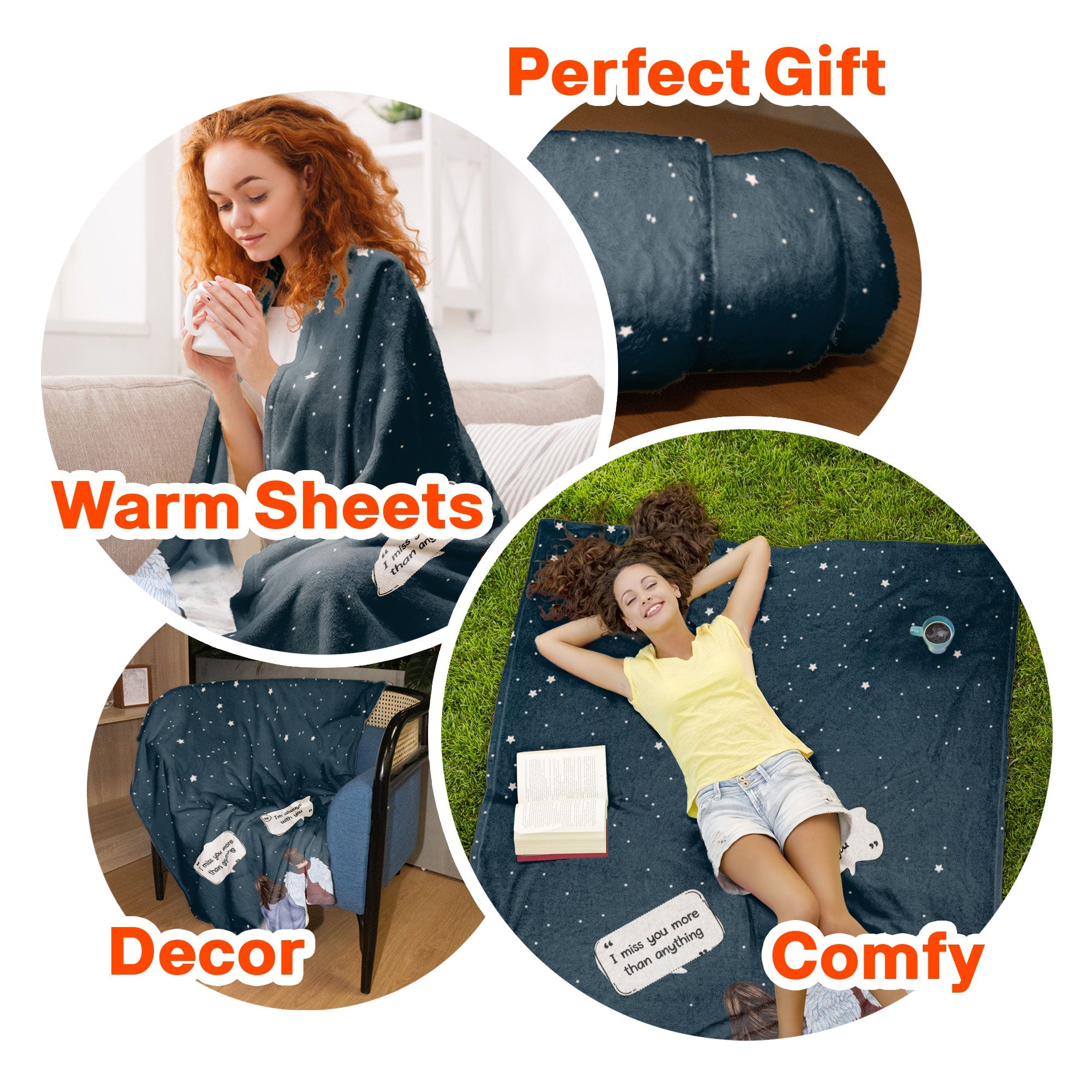 Family Memorial - Personalized Blanket