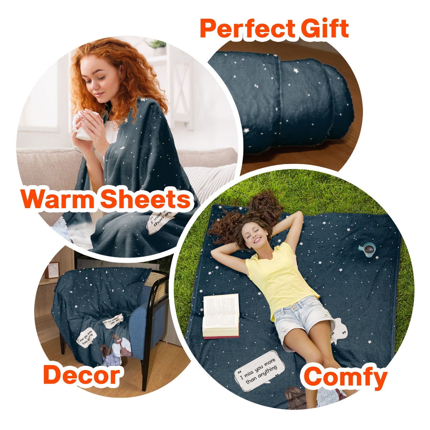 Family Memorial - Personalized Blanket