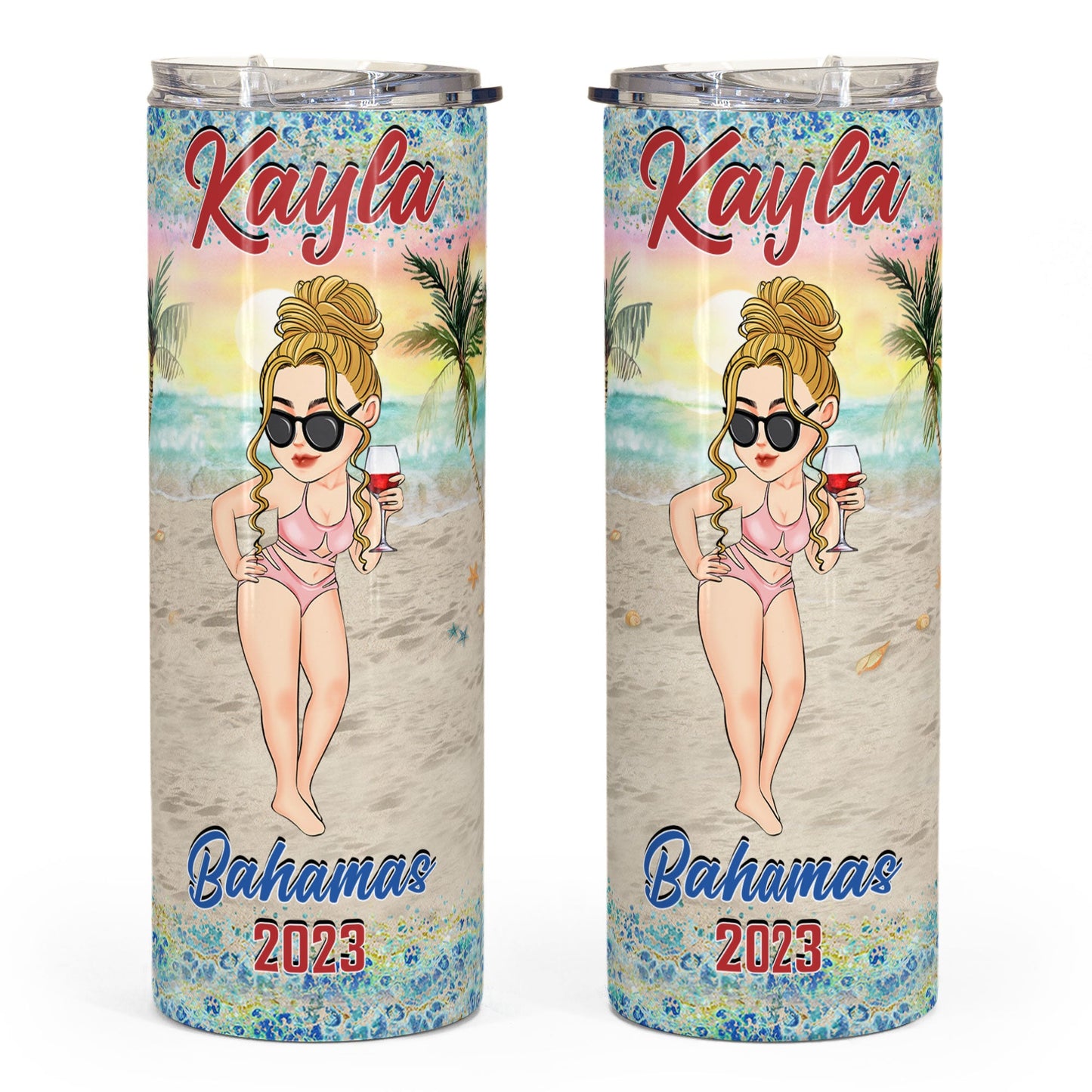 Girls Trip Personalized Tumbler