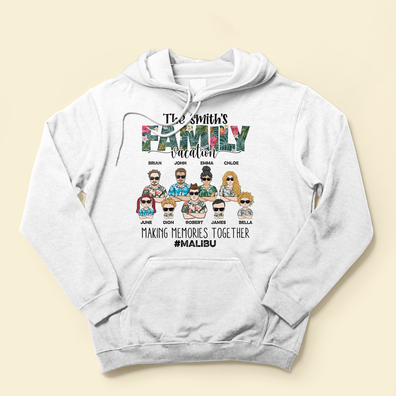 Family Vacation Making Memories Together - Personalized Shirt