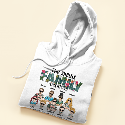 Family Vacation Making Memories Together - Personalized Shirt