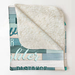 Father And Daughter - Personalized Blanket