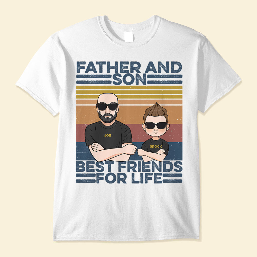 Father-And-Son-And-Daughter-Best-Friends-For-Life-Personalized-Shirt-Father-s-Day-Gift-For-Dad-Father-Grandpa