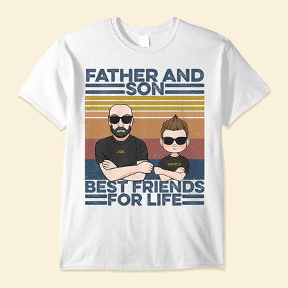 Father-And-Son-And-Daughter-Best-Friends-For-Life-Personalized-Shirt-Father-s-Day-Gift-For-Dad-Father-Grandpa