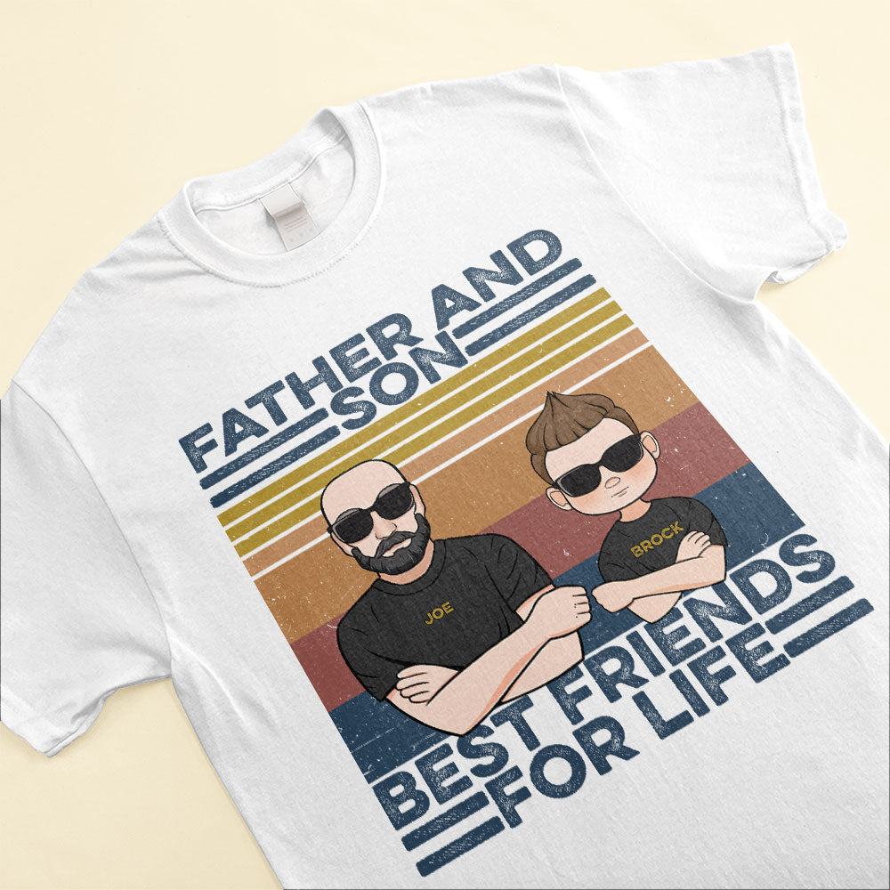 Father-And-Son-And-Daughter-Best-Friends-For-Life-Personalized-Shirt-Father-s-Day-Gift-For-Dad-Father-Grandpa