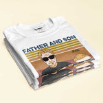 Father Mother Son Daughter Drinking Buddies - Personalized Shirt - Birthday And Christmas Gift For Father, Mother - Drinking Family