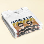 Father And Son Best Friends For Life - Personalized Shirt - Birthday Gift For Dad