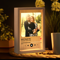 Favorite Song Title - Personalized Photo Frame Light Box