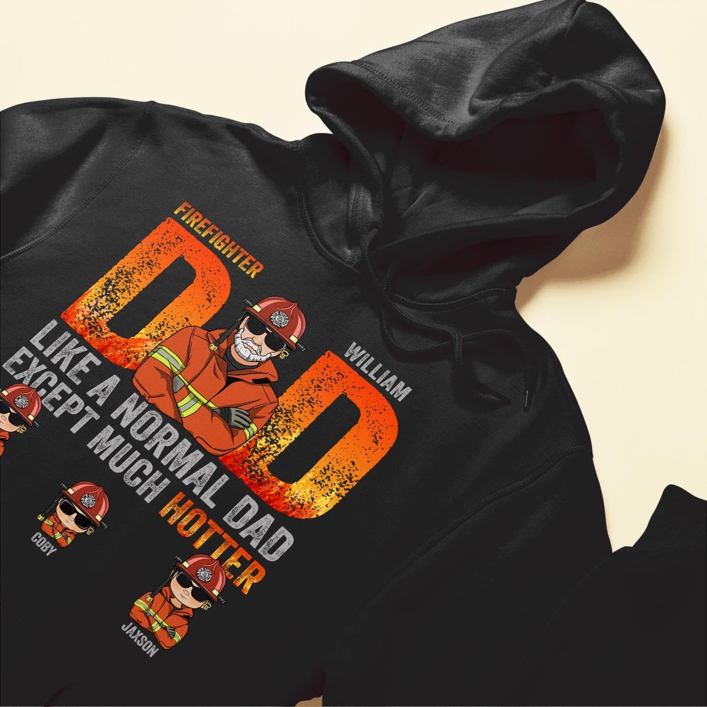 Firefighter Dad - Personalized Shirt