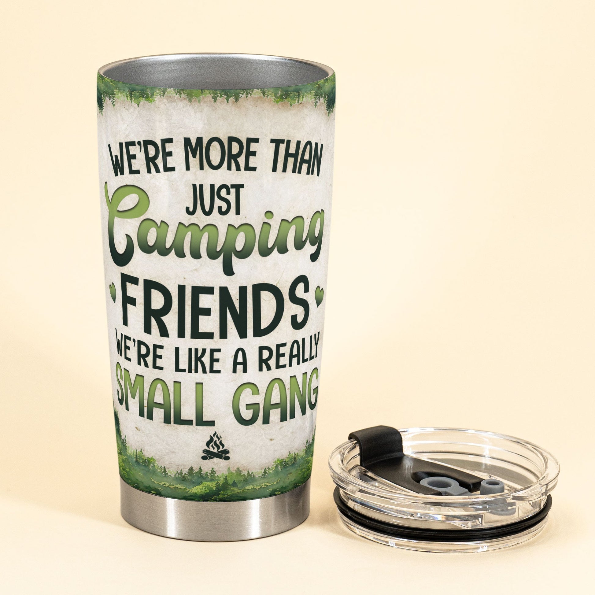 Fires Friends Fun Camping Crew - Personalized Tumbler Cup – Macorner