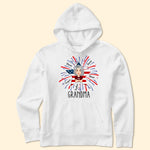 Firework Grandma Mom Mama 4th Of July - Personalized Shirt