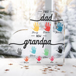 First Dad Now Grandpa - Personalized Acrylic Plaque