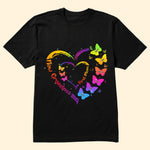 First Mom Now Grandma With Butterfly - Personalized Shirt