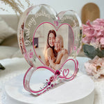 First Our Mother, Forever My Friend - Personalized Acrylic Photo Plaque