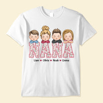 Floral Nana - Personalized Shirt