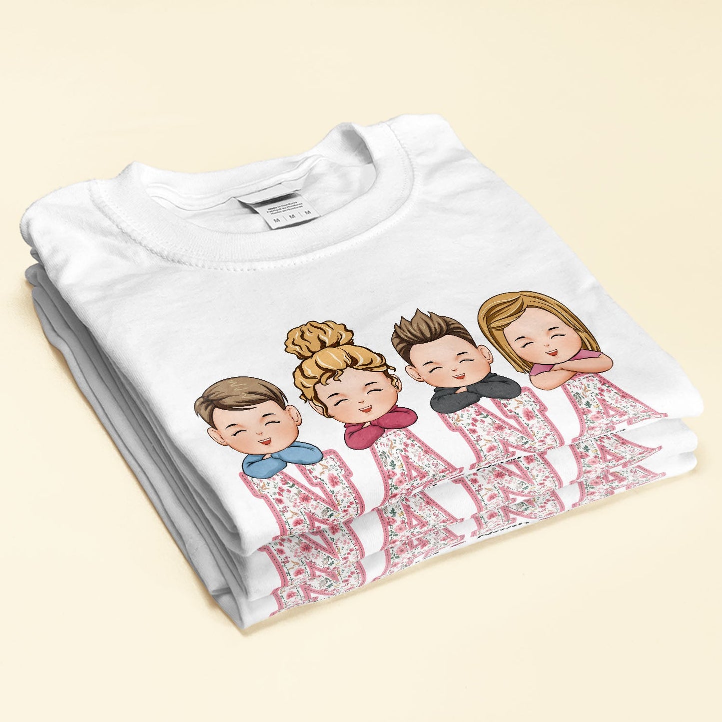 Floral Nana - Personalized Shirt